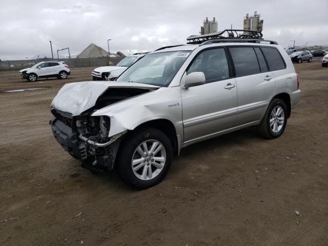 TOYOTA HIGHLANDER 2006 with VIN JTEDW21A960010033 - Photo from auction