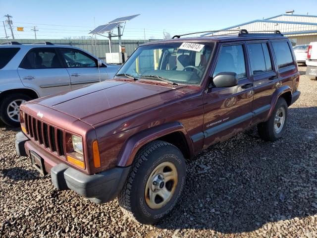 JEEP CHEROKEE S 2000 with VIN 1J4FF48S6YL273437 - Photo from auction