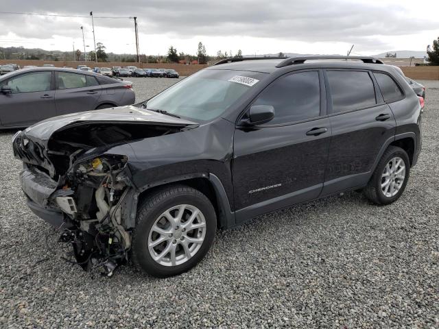 JEEP CHEROKEE S 2015 with VIN 1C4PJLAB9FW700005 - Photo from auction