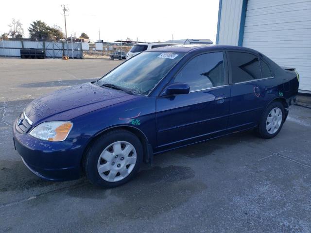 Photo 1 from auction – 2002 HONDA CIVIC EX with VIN 2HGES25712H523187