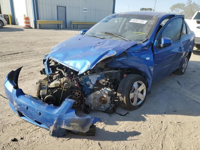 CHEVROLET AVEO BASE 2008 with VIN KL1TD56688B243170 - Photo from auction