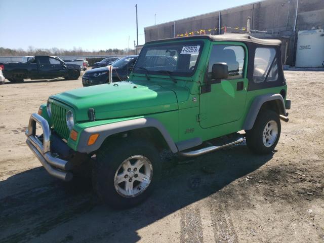 JEEP WRANGLER / 2005 with VIN 1J4FA49S15P326837 - Photo from auction