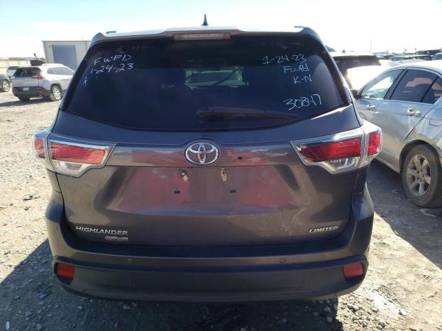 Photo 6 from auction – 2016 TOYOTA HIGHLANDER with VIN 5TDYKRFHXGS129675