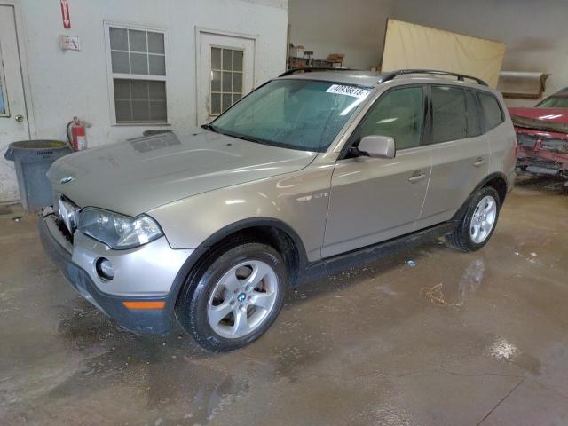 BMW X3 3.0SI 2007 with VIN WBXPC93497WF02463 - Photo from auction