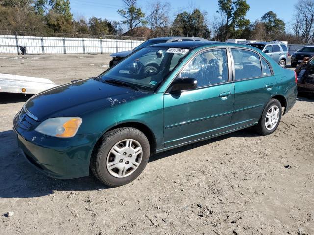 Photo 1 from auction – 2002 HONDA CIVIC LX with VIN 1HGES16562L030082
