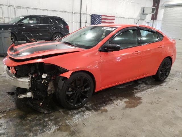 DODGE DART SXT 2016 with VIN 1C3CDFBB9GD701548 - Photo from auction