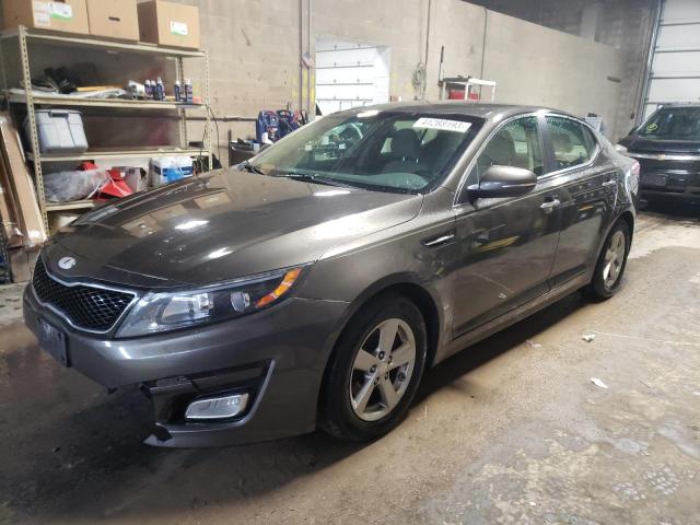 KIA OPTIMA LX 2014 with VIN 5XXGM4A77EG285100 - Photo from auction