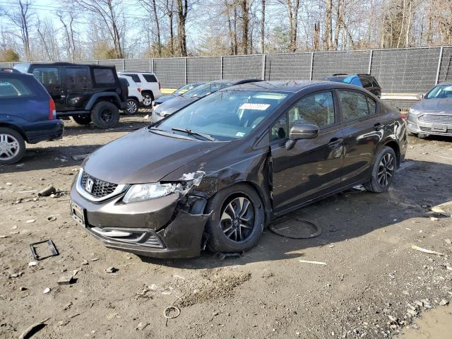 HONDA CIVIC EX 2014 with VIN 2HGFB2F88EH524188 - Photo from auction