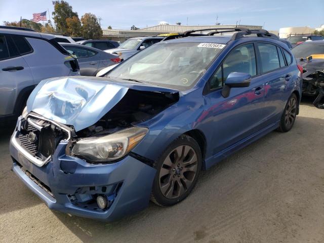 SUBARU IMPREZA SP 2015 with VIN JF1GPAZ67F8328717 - Photo from auction