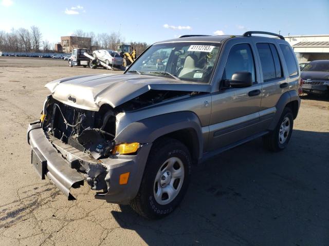 Photo 1 from auction – 2006 JEEP LIBERTY SP with VIN 1J8GL48K96W156636
