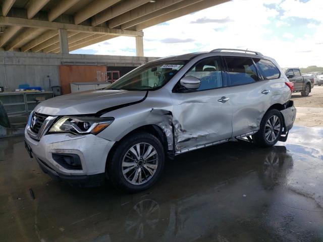 NISSAN PATHFINDER 2017 with VIN 5N1DR2MM8HC638826 - Photo from auction