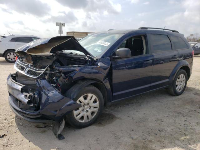 DODGE JOURNEY SE 2017 with VIN 3C4PDCABXHT551233 - Photo from auction