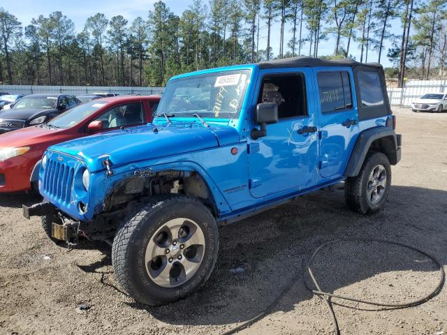 JEEP WRANGLER U 2015 with VIN 1C4BJWDG7FL610274 - Photo from auction