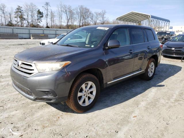 TOYOTA HIGHLANDER 2012 with VIN 5TDZA3EH1CS023907 - Photo from auction