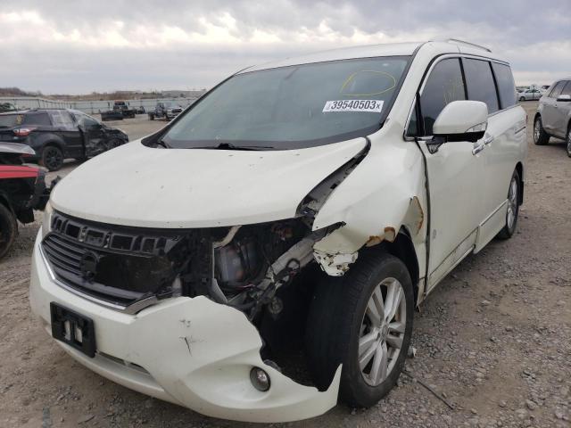 NISSAN QUEST S 2013 with VIN JN8AE2KP3D9069170 - Photo from auction