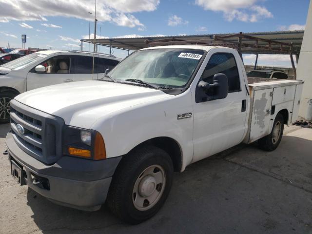 FORD F250 SUPER 2007 with VIN 1FDNF20537EB22694 - Photo from auction