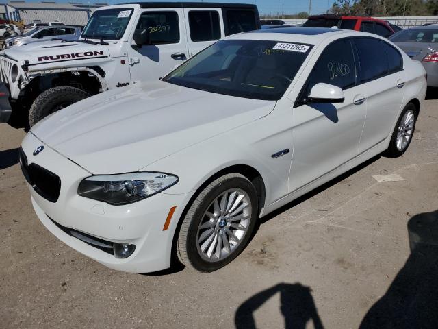 BMW 550 I 2011 with VIN WBAFR9C50BC270565 - Photo from auction