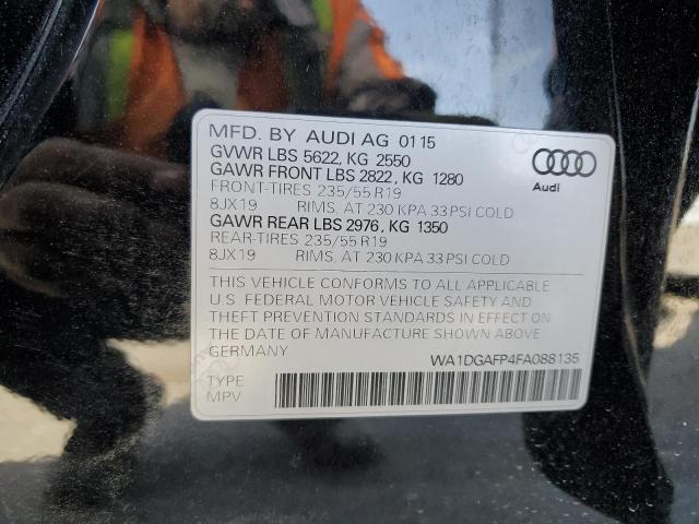 Photo 14 from auction – 2015 AUDI Q5 PREMIUM with VIN WA1DGAFP4FA088135