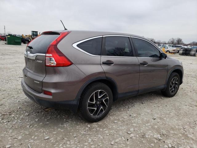 Photo 3 from auction – 2016 HONDA CR-V SE with VIN 5J6RM4H40GL057196