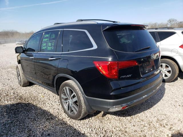 Photo 2 from auction – 2017 HONDA PILOT ELIT with VIN 5FNYF6H07HB031848