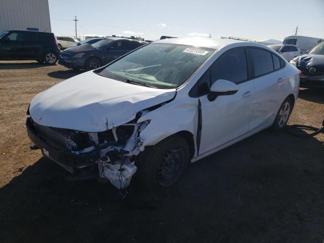 CHEVROLET CRUZE LS 2017 with VIN 1G1BC5SM6H7125044 - Photo from auction