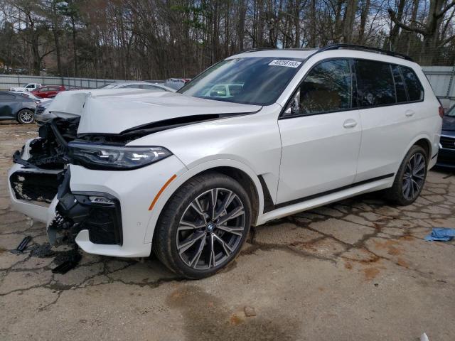 BMW X7 XDRIVE4 2021 with VIN 5UXCW2C01M9E04057 - Photo from auction