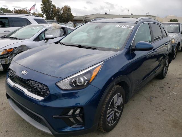 KIA NIRO LX 2020 with VIN KNDCB3LCXL5451006 - Photo from auction