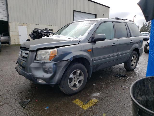 HONDA PILOT EX 2007 with VIN 2HKYF184X7H528429 - Photo from auction
