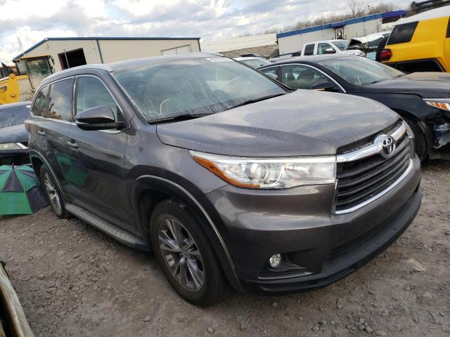 Photo 4 from auction – 2015 TOYOTA HIGHLANDER with VIN 5TDKKRFH5FS096797