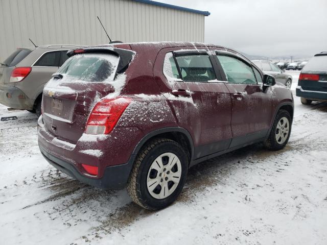 Photo 3 from auction – 2017 CHEVROLET TRAX LS with VIN 3GNCJKSB5HL273509