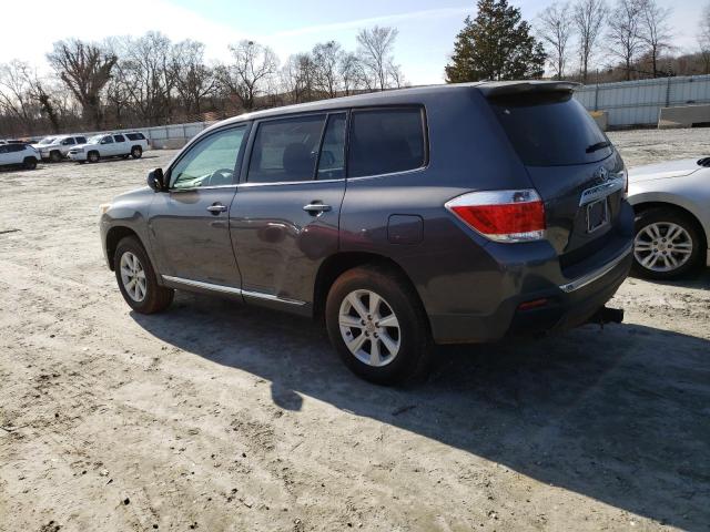 Photo 2 from auction – 2012 TOYOTA HIGHLANDER with VIN 5TDZA3EH1CS023907