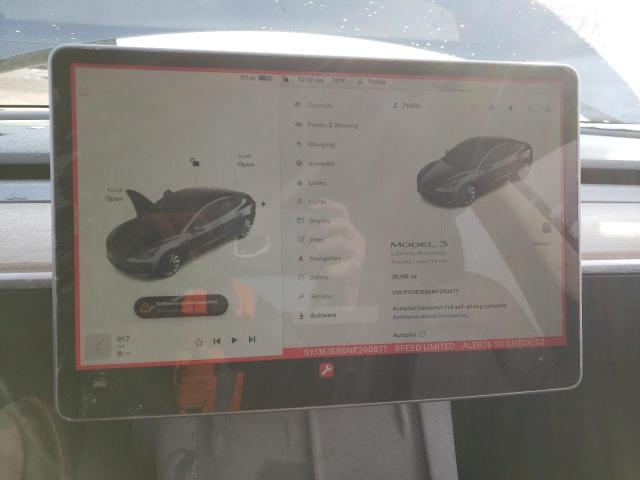 Photo 9 from auction – 2022 TESLA MODEL 3 with VIN 5YJ3E1EB6NF290977