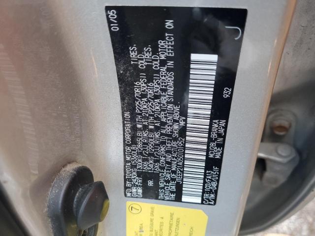 Photo 14 from auction – 2005 TOYOTA HIGHLANDER with VIN JTEEP21A050101952