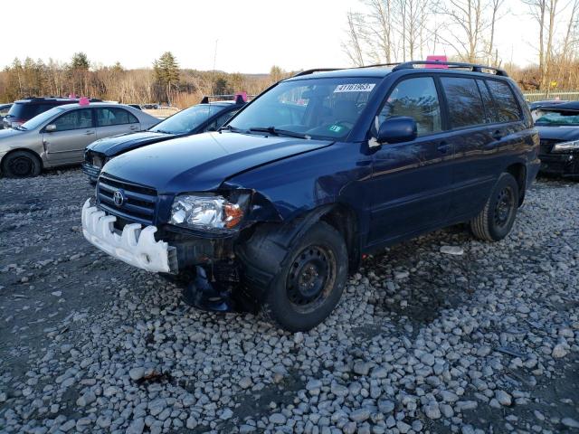 TOYOTA HIGHLANDER 2006 with VIN JTEEP21A160164320 - Photo from auction