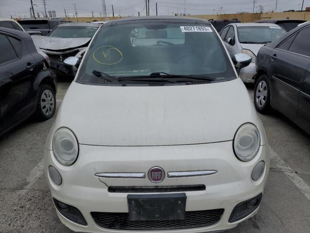 Photo 5 from auction – 2012 FIAT 500 SPORT with VIN 3C3CFFBR9CT123379