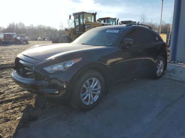 INFINITI FX37 2013 with VIN JN8CS1MW4DM174524 - Photo from auction