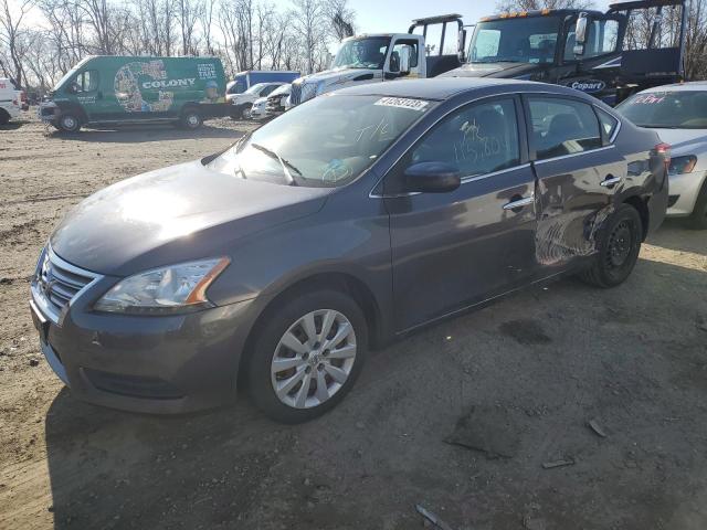 NISSAN SENTRA 2013 with VIN 3N1AB7AP2DL756945 - Photo from auction