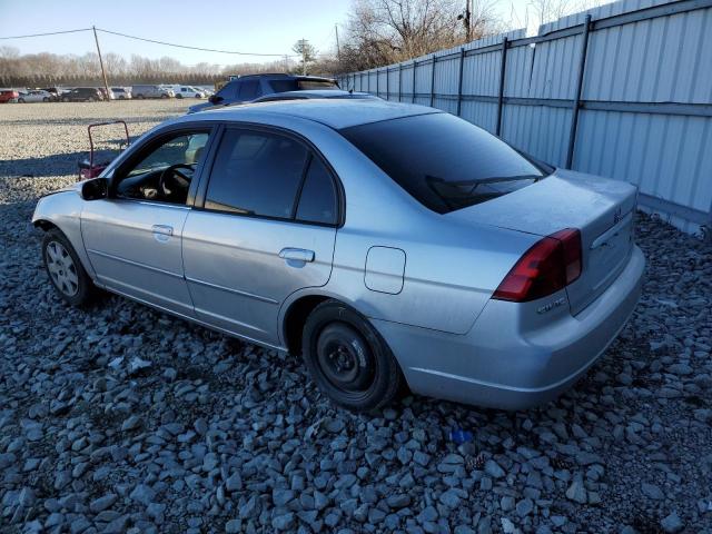 Photo 2 from auction – 2002 HONDA CIVIC EX with VIN 2HGES26752H584895