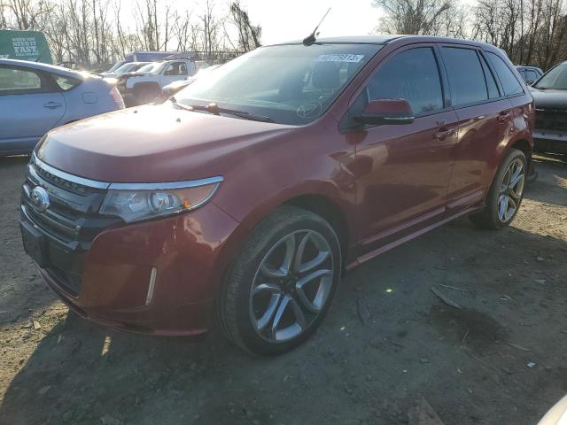Photo 1 from auction – 2014 FORD EDGE SPORT with VIN 2FMDK4AK8EBB61149