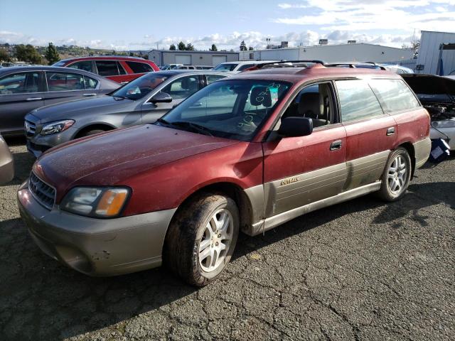 SUBARU LEGACY OUT 2003 with VIN 4S3BH675X37605824 - Photo from auction