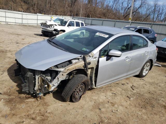 HONDA CIVIC LX 2015 with VIN 2HGFB2F53FH562581 - Photo from auction