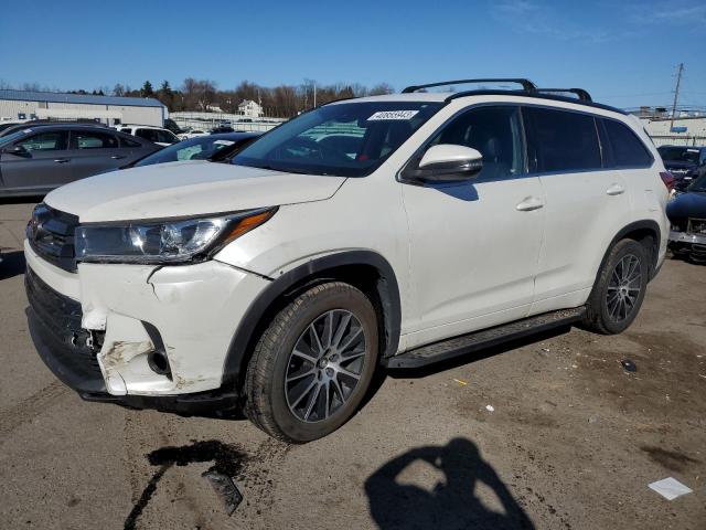 TOYOTA HIGHLANDER 2017 with VIN 5TDKZRFH2HS200936 - Photo from auction