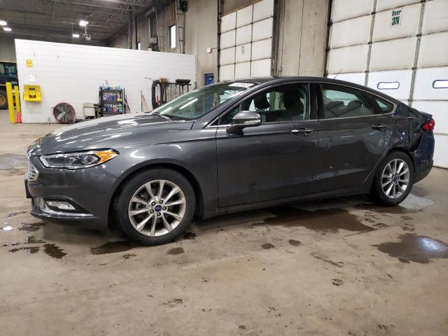 FORD FUSION SE 2017 with VIN 3FA6P0HD4HR415563 - Photo from auction