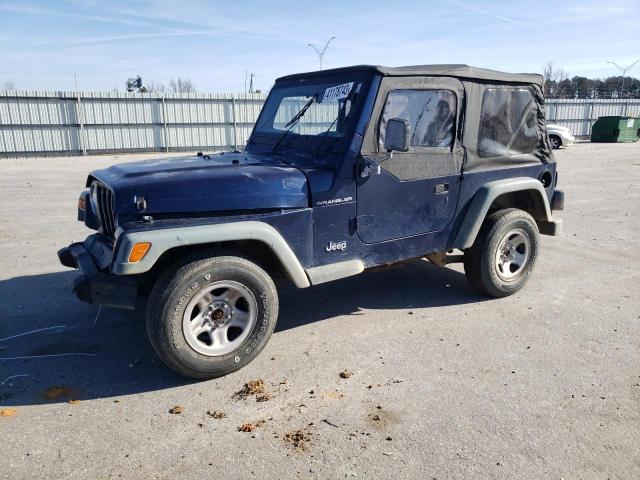 JEEP WRANGLER / 2000 with VIN 1J4FA29P1YP715613 - Photo from auction