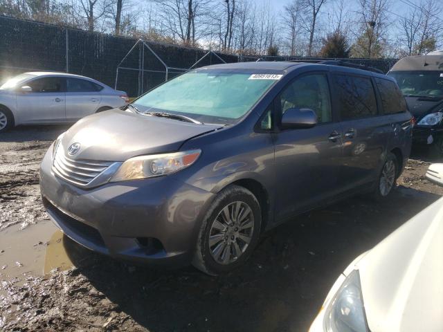 TOYOTA SIENNA XLE 2012 with VIN 5TDDK3DC2CS031625 - Photo from auction