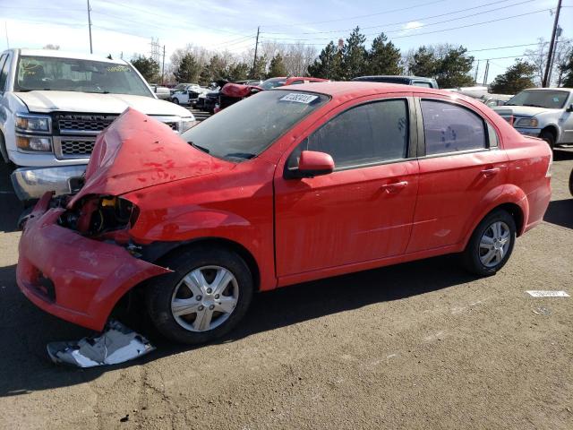 CHEVROLET AVEO 2010 with VIN KL1TD5DE9AB116802 - Photo from auction