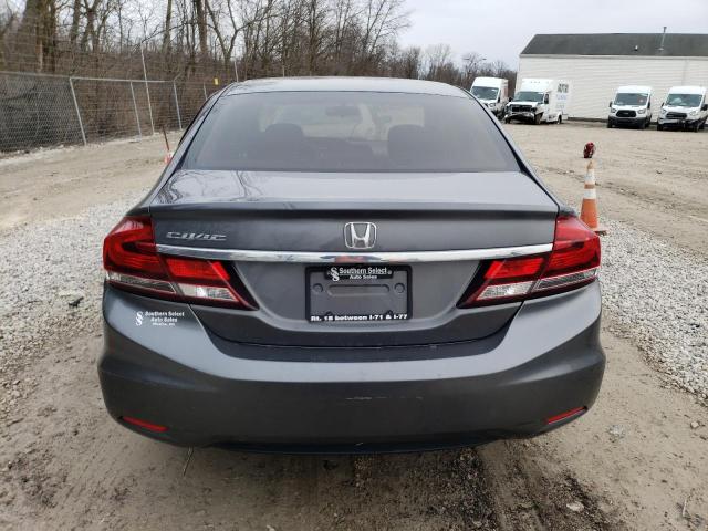 Photo 6 from auction – 2013 HONDA CIVIC LX with VIN 19XFB2F50DE063180
