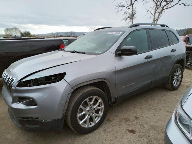 JEEP CHEROKEE S 2017 with VIN 1C4PJLAB3HW547835 - Photo from auction