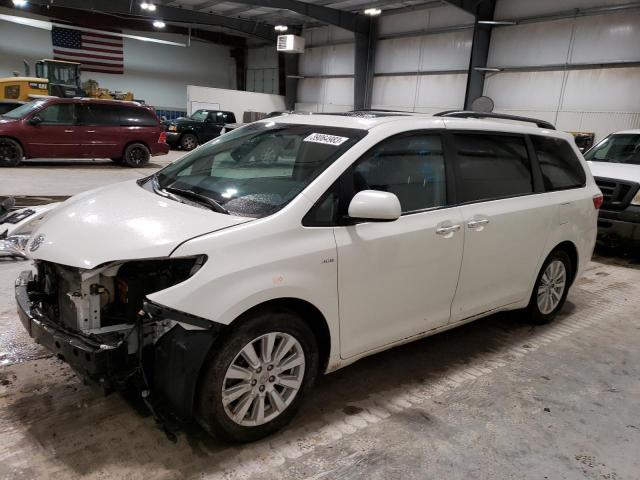TOYOTA SIENNA XLE 2017 with VIN 5TDDZ3DC8HS186568 - Photo from auction