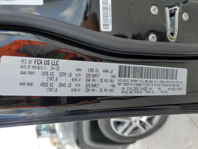 Photo 14 from auction – 2020 JEEP COMPASS LA with VIN 3C4NJCBB5LT144363